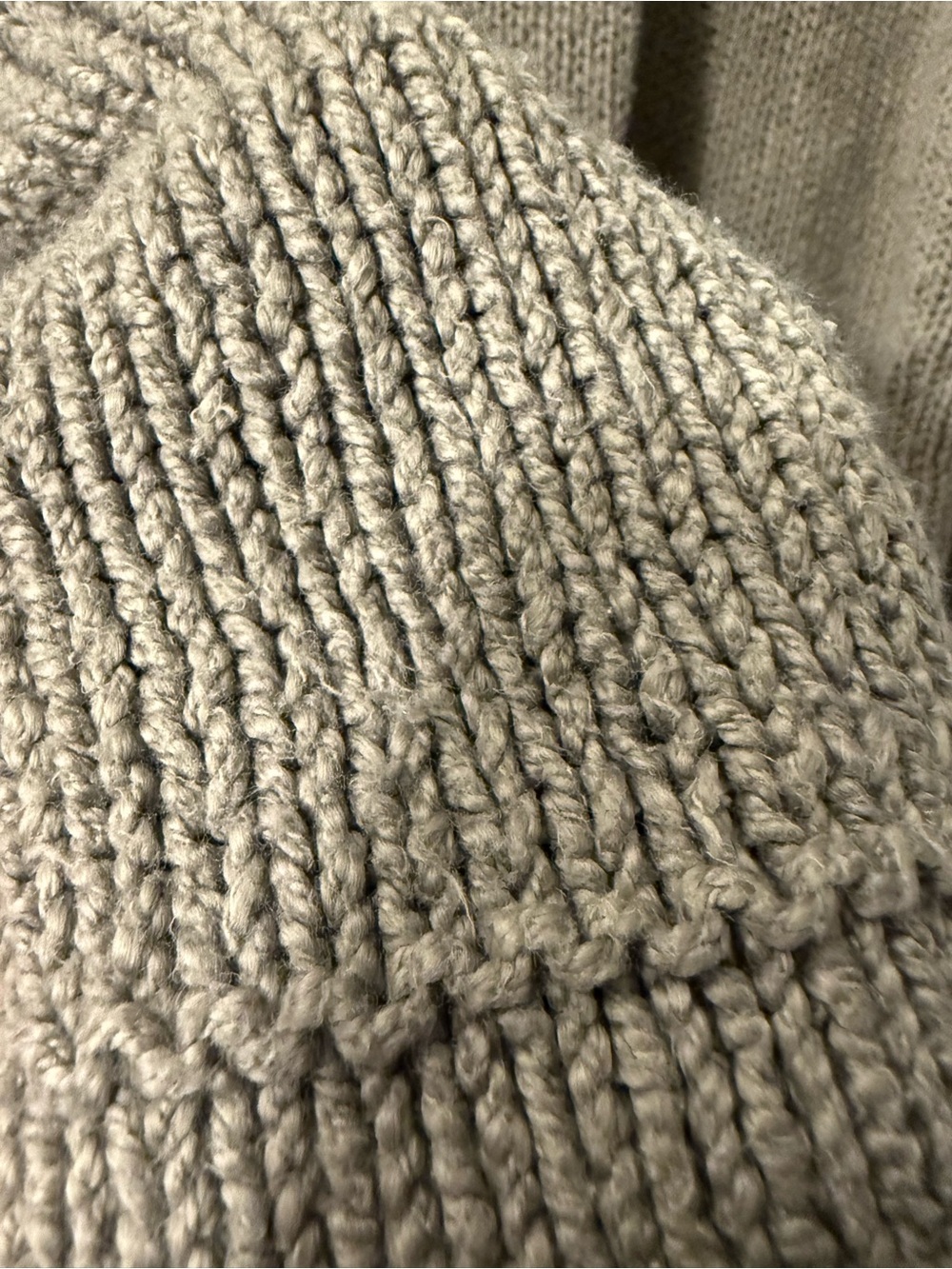 Pilcro Relaxed Crewneck Sweater in Taupe - Picture 2 of 11